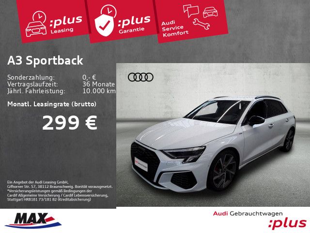 Audi A3 Sportback 35 TFSI S-LINE LED+NAVI+SITZHZG+APP