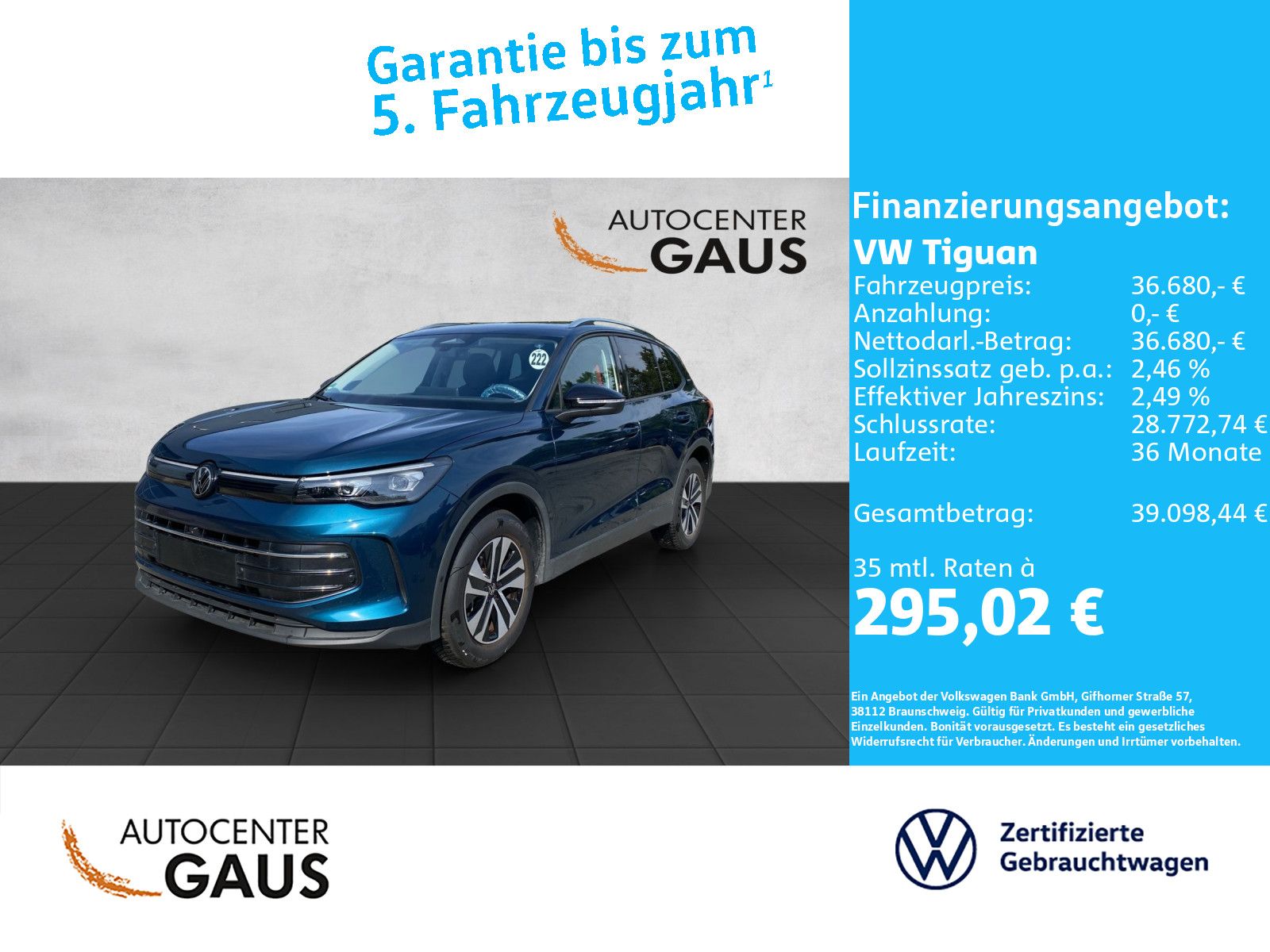 Tiguan Energy 1.5 eTSI DSG AHK*LED*Navi*ACC