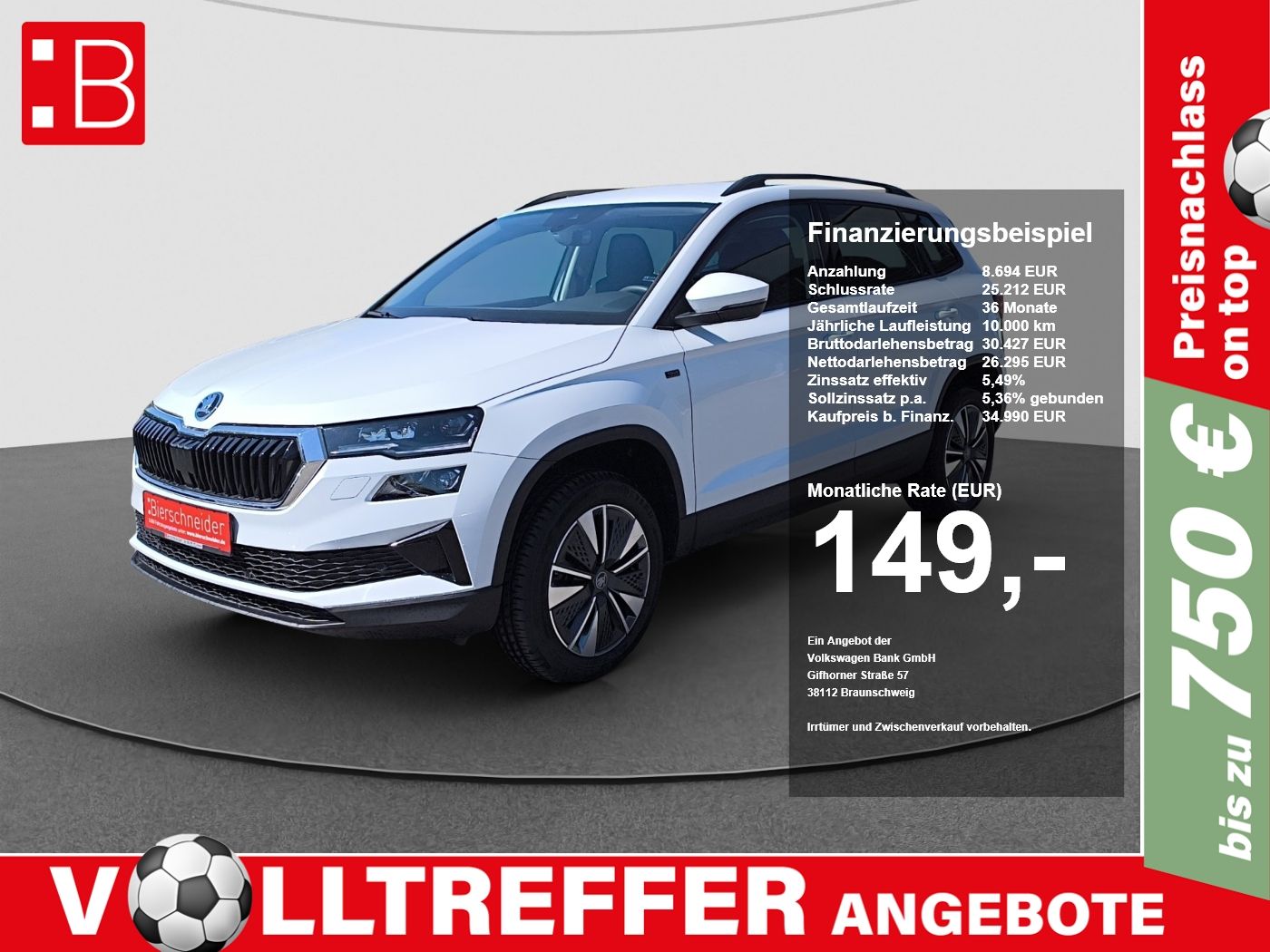 Skoda Karoq Tour 2.0 TDI 110 kW DSG Tour NAVI AMUNDSEN