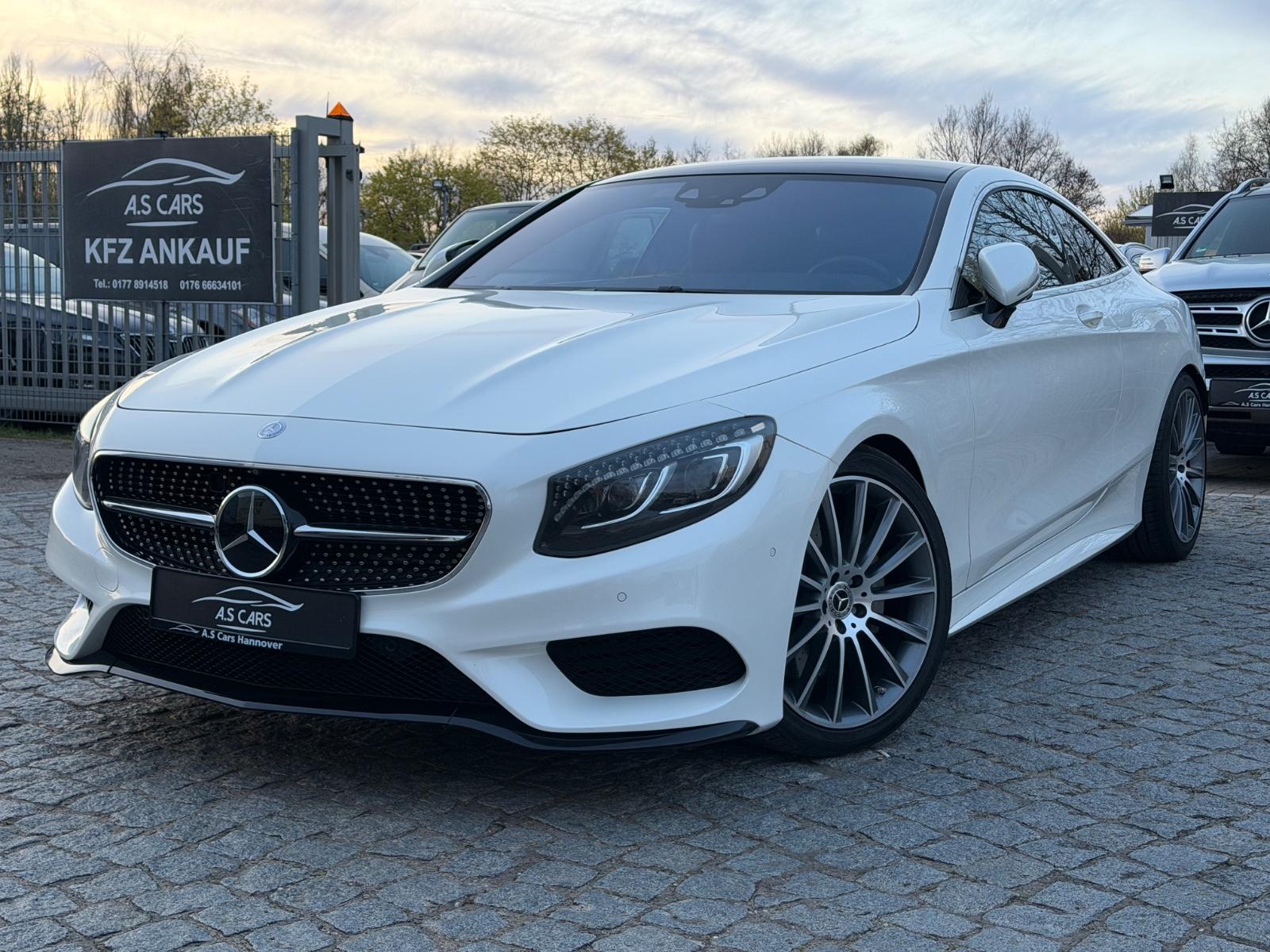 Mercedes-Benz S 500 Coupé 4MATIC AMG*Designo*Nachtsicht*Massag