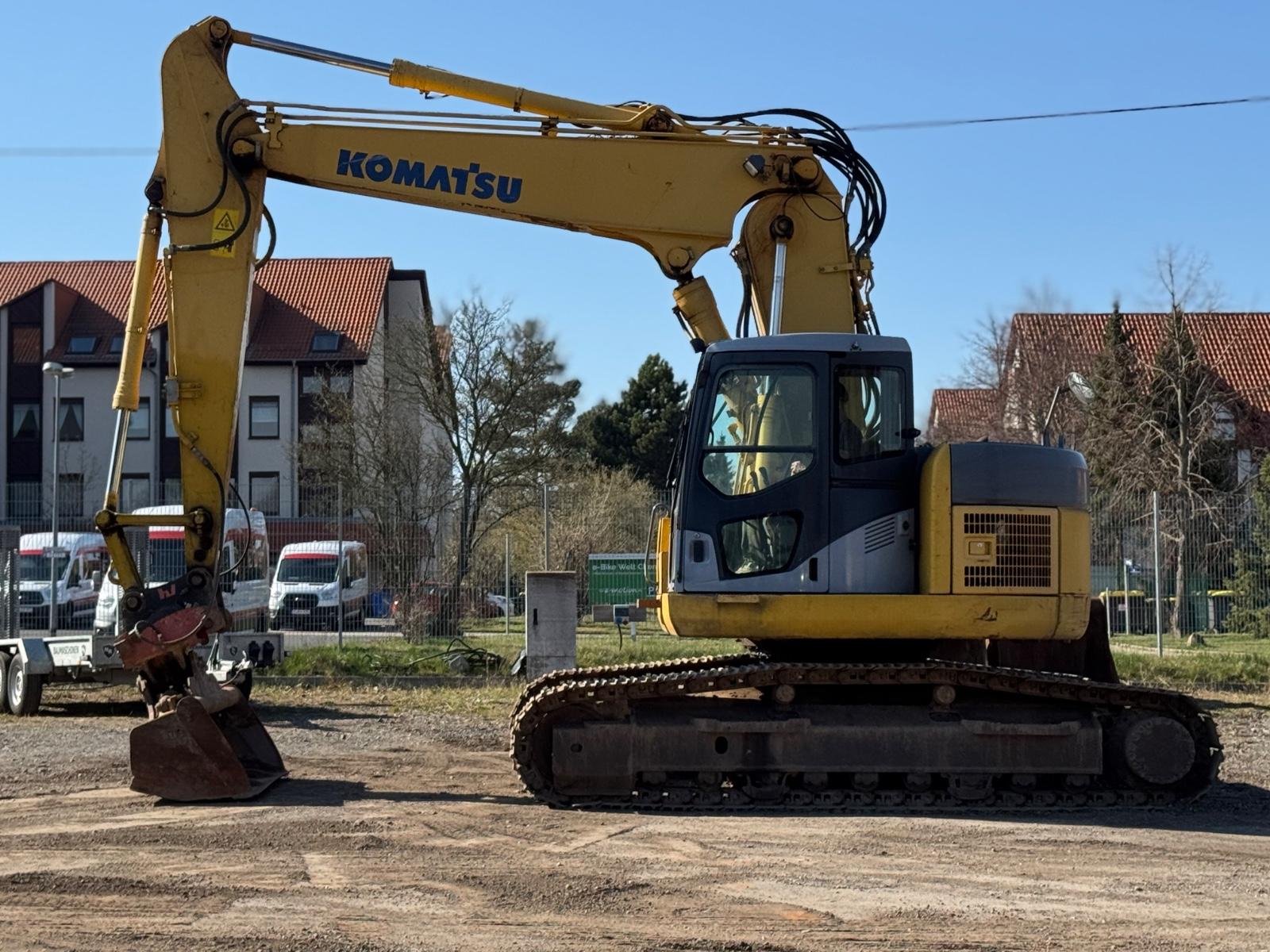 Komatsu PC 228 USLC- 3 K, Kettenbagger, Verstellausleger