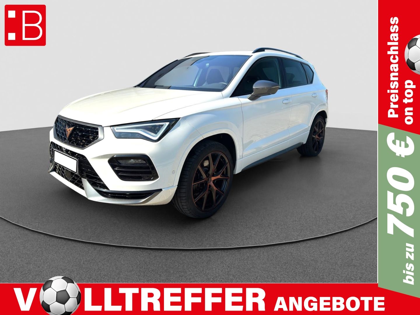 CUPRA Ateca 2.0 TSI DSG 4Drive PANO AHK KAMERA LED NAV