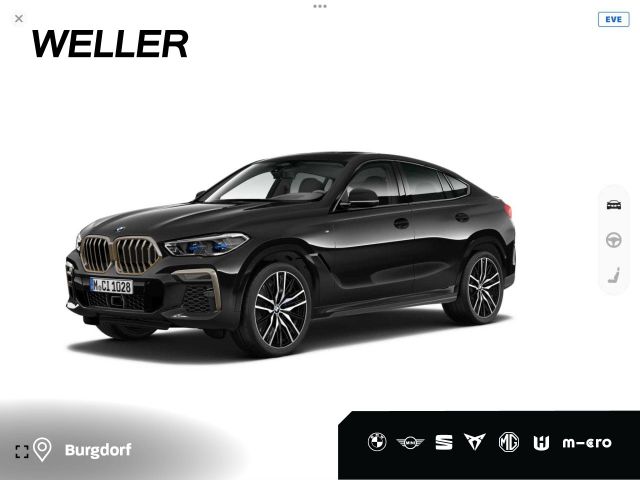 BMW X6 M50d Sportpaket Bluetooth HUD Navi Vollleder