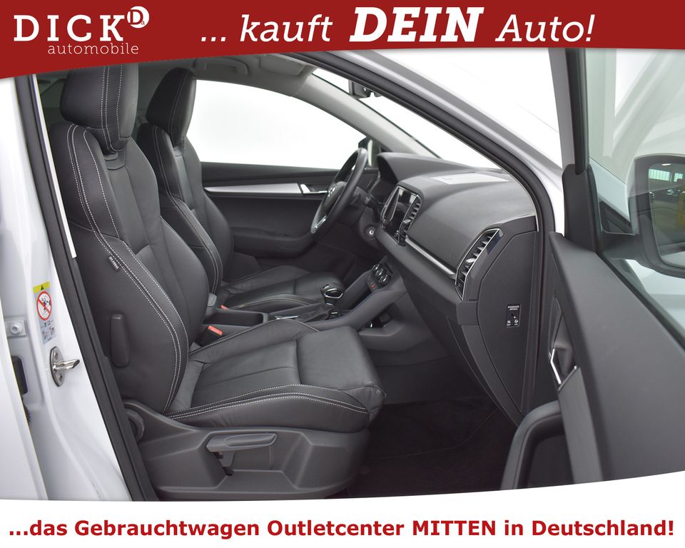 Skoda Karoq 1.5TSI DSG Ambit VOLL LEDER+NAVI+KAMER+18"