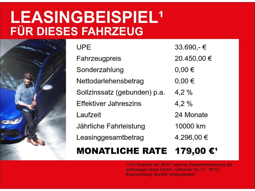 Seat Arona 1.0 TSI FR NAVI LED KAMERA ACC SHZ GRA DAB