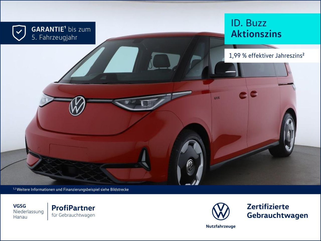 Volkswagen ID. Buzz GTX AHK Harman 7-Sitzer Standhzg Navi