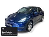 Tesla Model Y Long Range AWD - blaue Tesla Model Y
