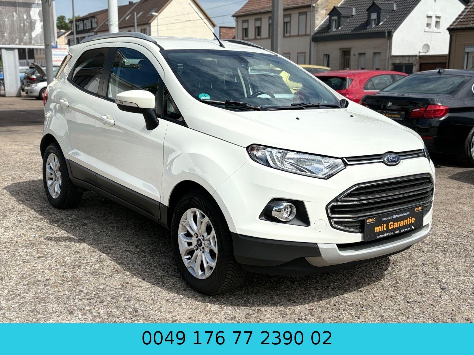 Ford EcoSport Titanium*SERVICE NEU*TÜV NEU*SHZ*KLIMA*