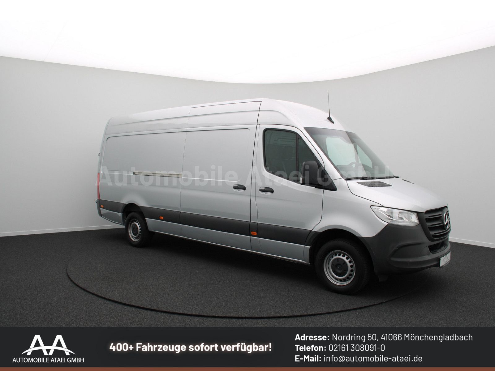 Fahrzeugabbildung Mercedes-Benz Sprinter 317 Automatik MAXI+ AHK 3,5t (0800)