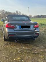 BMW M235i xDrive Steptronic Cabrio grau Leder - BMW M235: M235i