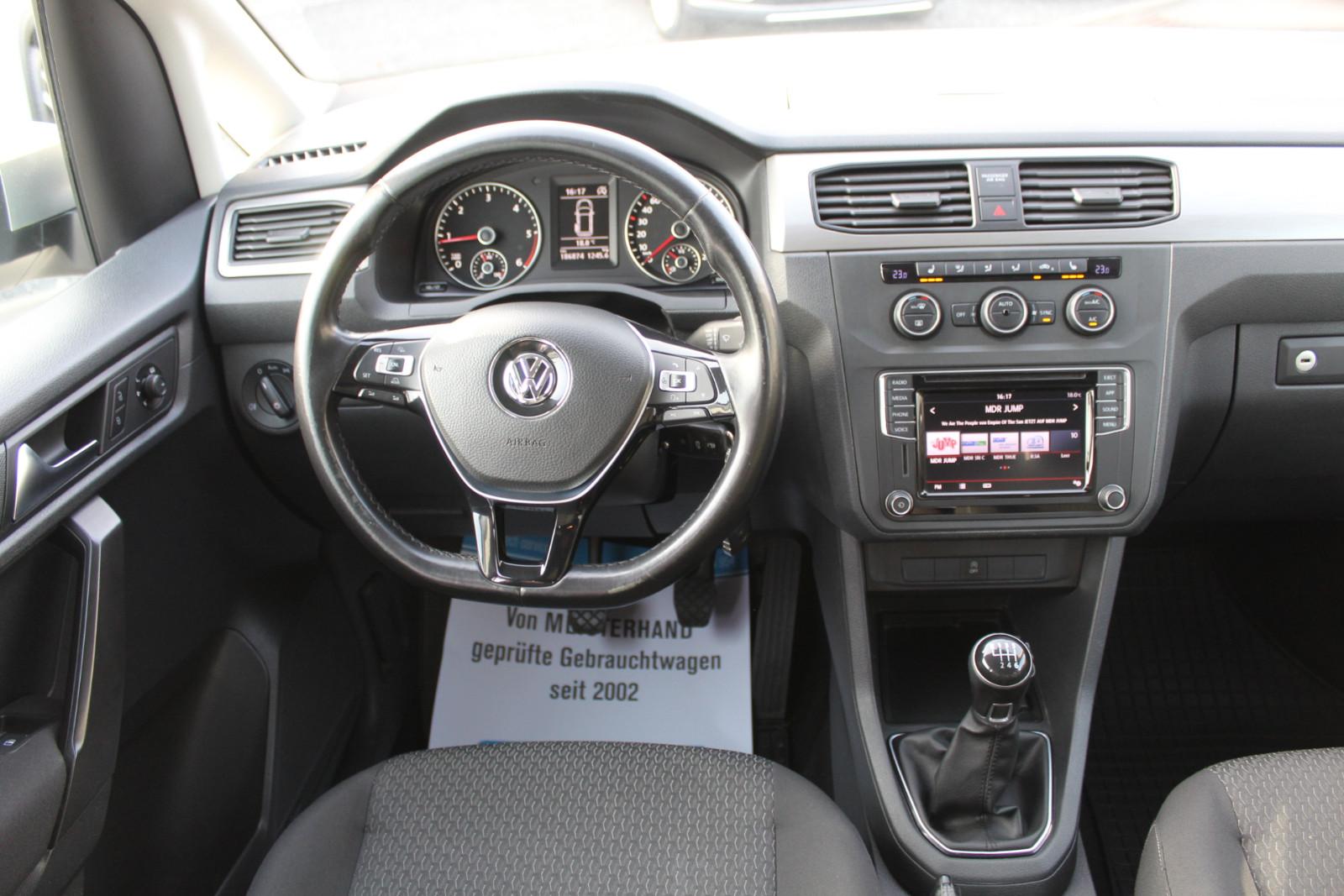 Volkswagen Caddy Maxi Trendline 2.0 TDI +7 Sitze+AHK+PDC+