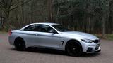 BMW 430i X-Drive Cabrio M Sport M.Perf Body Kit - silberne BMW 4er Reihe