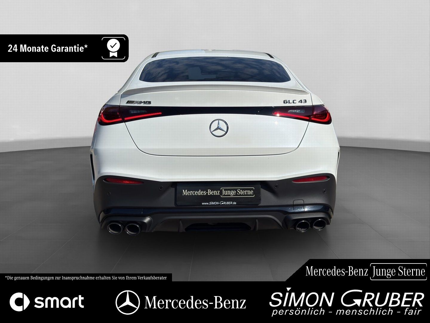 Fahrzeugabbildung Mercedes-Benz GLC 43 4M Coupé AMG Standhzg HUD Nappa Burm AHK