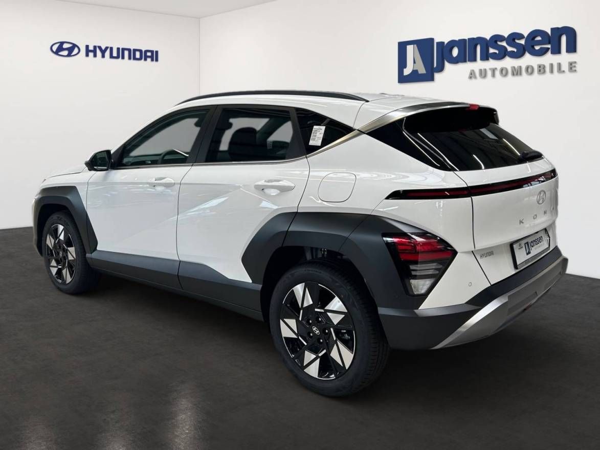 Fahrzeugabbildung Hyundai KONA 1.6 T-GDI (150 PS) Prime Teilleder, Navi, L