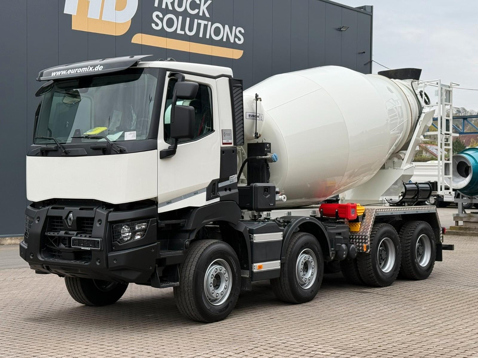 Renault K480 8X4 EuromixMTP EM 10 L