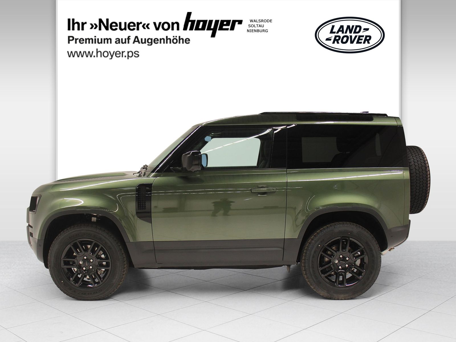Land Rover Defender 90 3.0 D200 MHEV S AHK Black Design foto 3