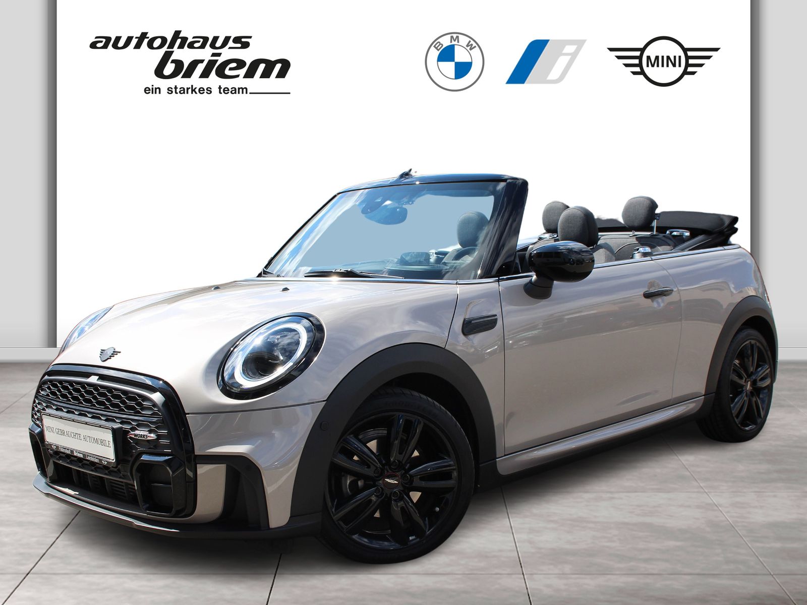 MINI Cooper Cabrio JCW WORKS Head-Up HK HiFi DAB LED 