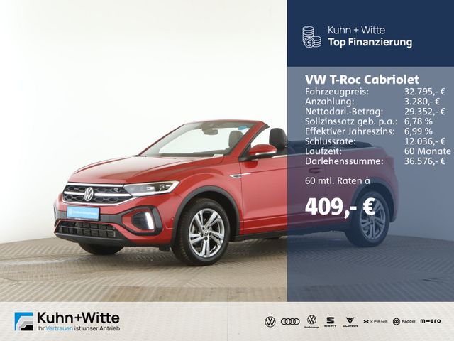 Volkswagen T-Roc Cabriolet 1.5 TSI R-Line *AHK*RFK*Matrix*I