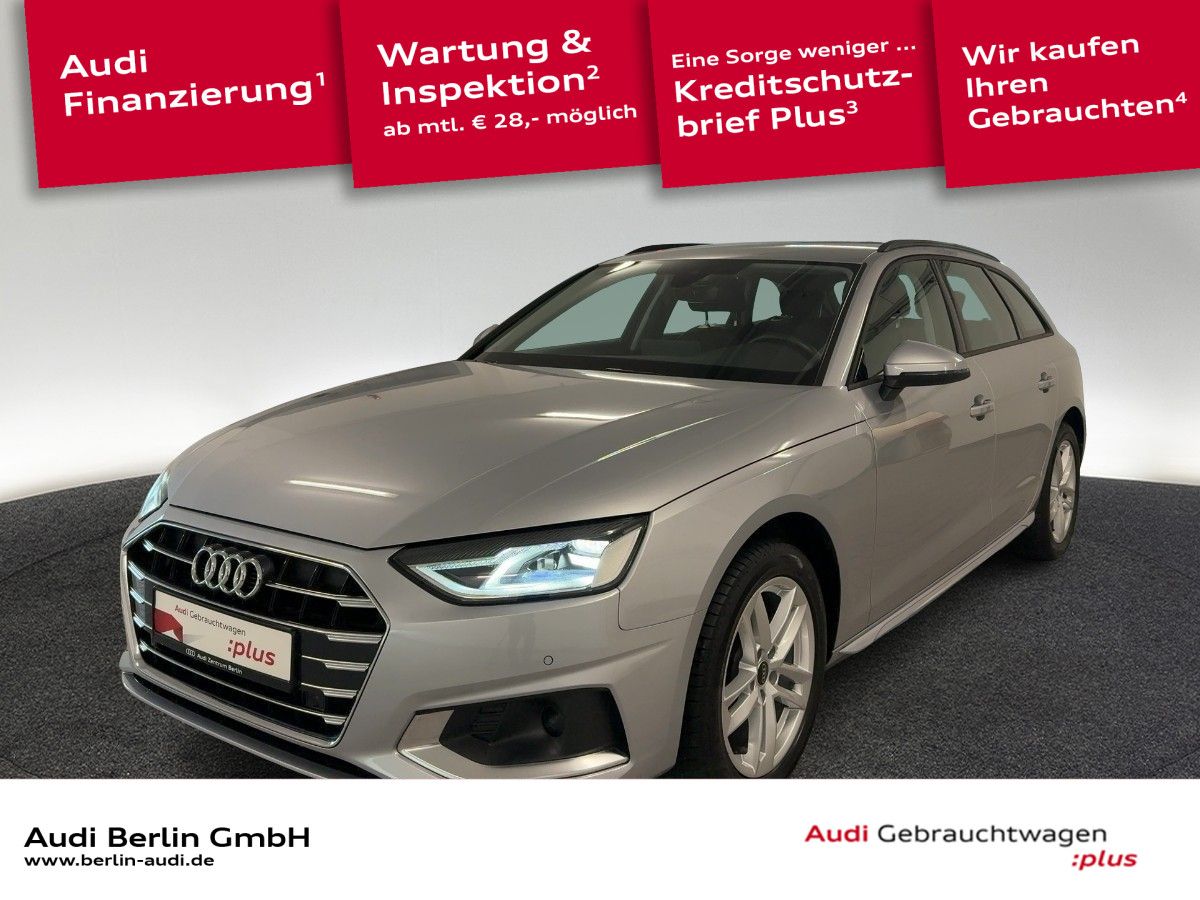 Audi A4 Avant Advanced 30 TDI S tr. LED NAVI RFK