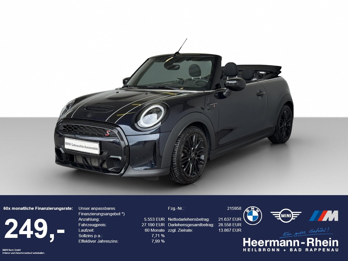 MINI Cooper S Cabrio DKG LED.Sportsz.DriveAss.PDC.SH