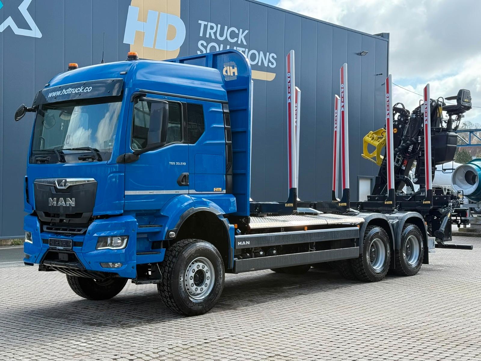MAN TGS 33.510 6X4 BB Euro6e  LogLift 150 Z