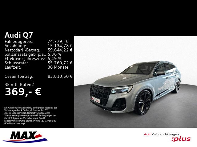 Q7 50 TDI QUATTRO S LINE 7-SITZER MATRIX+AHK+PAN