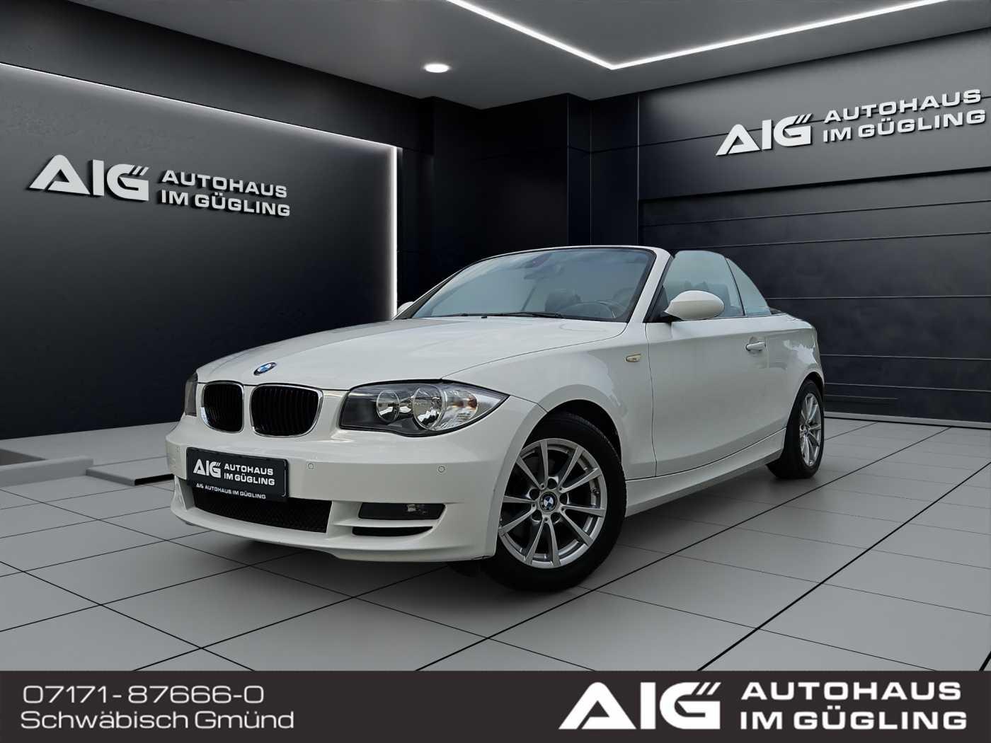 BMW 120d Cabrio Klima | SHZ | PDC V+H