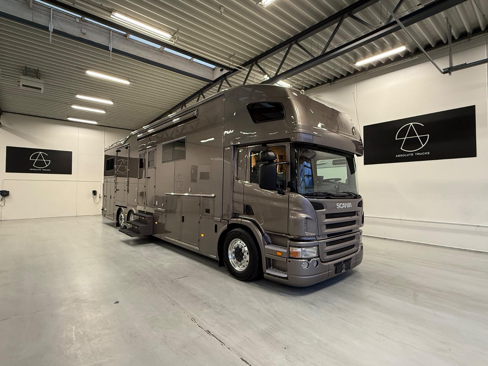 Scania P320 INTERHORSE 5 HORSES WITH MEGA POP-OUT