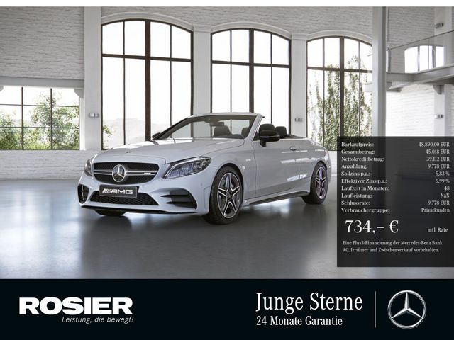 Mercedes-Benz C 43 AMG 4M Cabrio LED Navi Kamera DAB SHZ Einpa