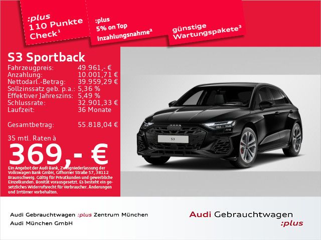 AUDI S3 Sportback TFSI S tronic Matrix/Navi+