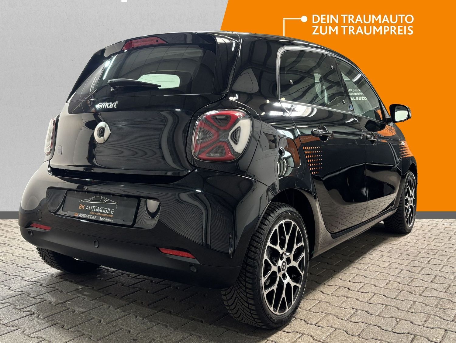 Fahrzeugabbildung Smart forFour electric drive/EQ 22kw#LED#Faltdach#Kam
