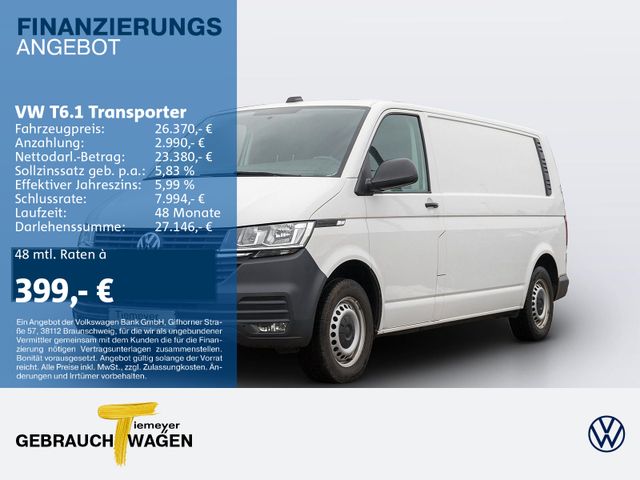 Volkswagen T6.1 Kasten AHK NAVI KLIMA 3-SITZE KAMERA