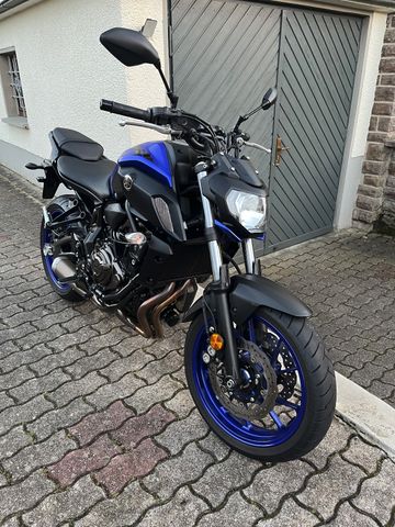 Yamaha MT07, Modell 2018, 7800 Km, 1. Hand, TOP 