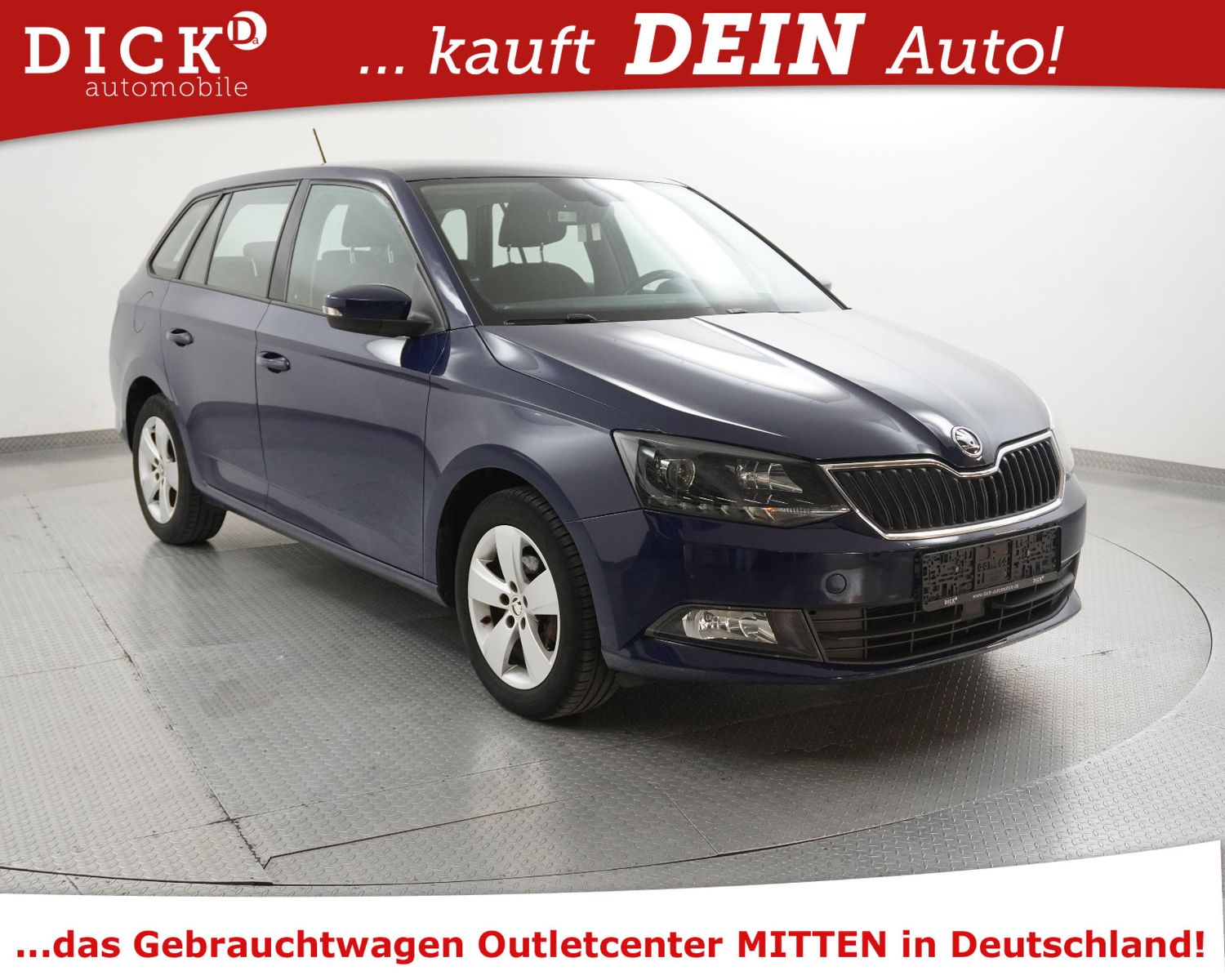 Fahrzeugabbildung SKODA Fabia Com 1.4d DSG Style GEPFLEGT+SHZ+AHK+TEMP+