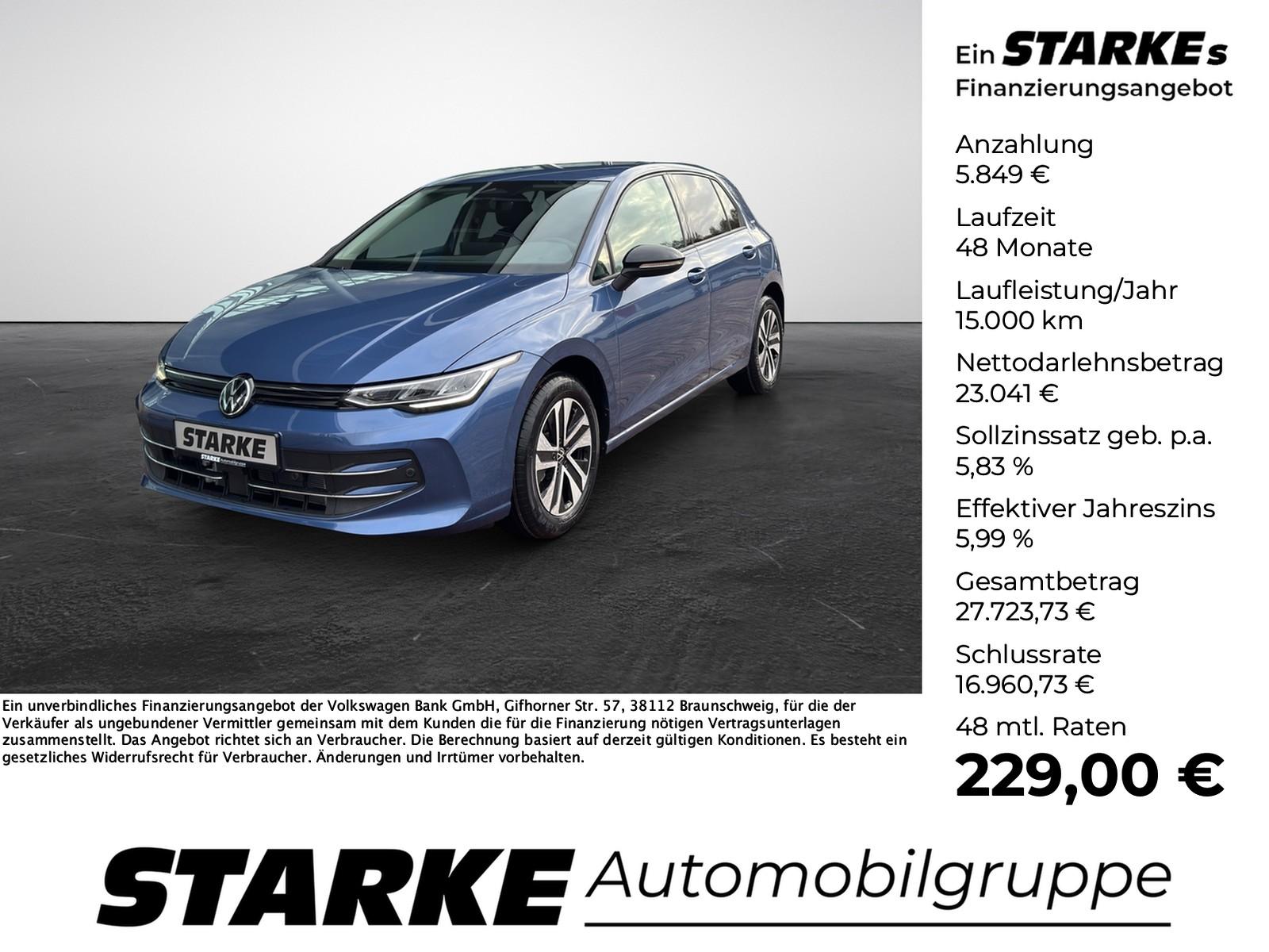 Volkswagen Golf 1.5 eTSI DSG Energy AHK LED Kamera PDC LM