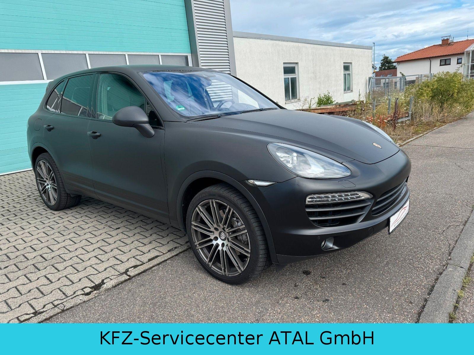 Porsche Cayenne S Diesel "Schwarz MATT"