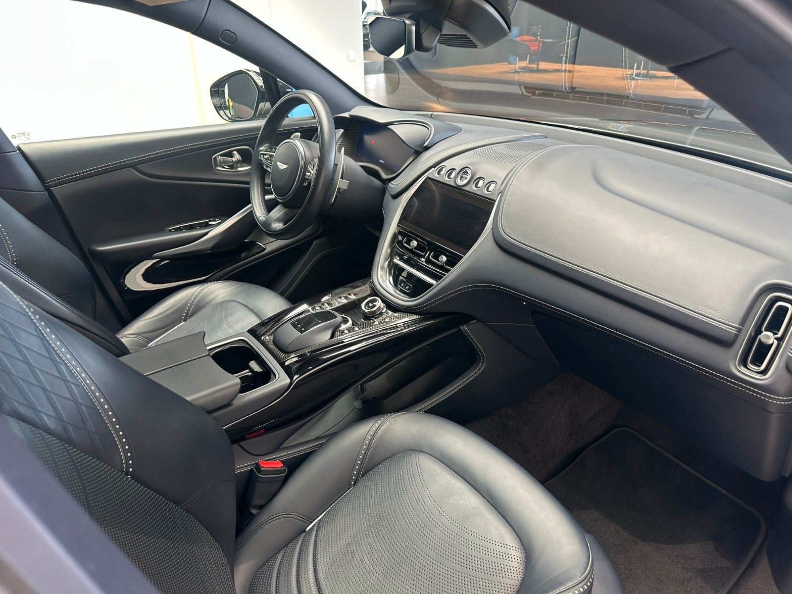 Aston Martin DBX707-Aluminite Silver-Standheizung-Leder foto 13