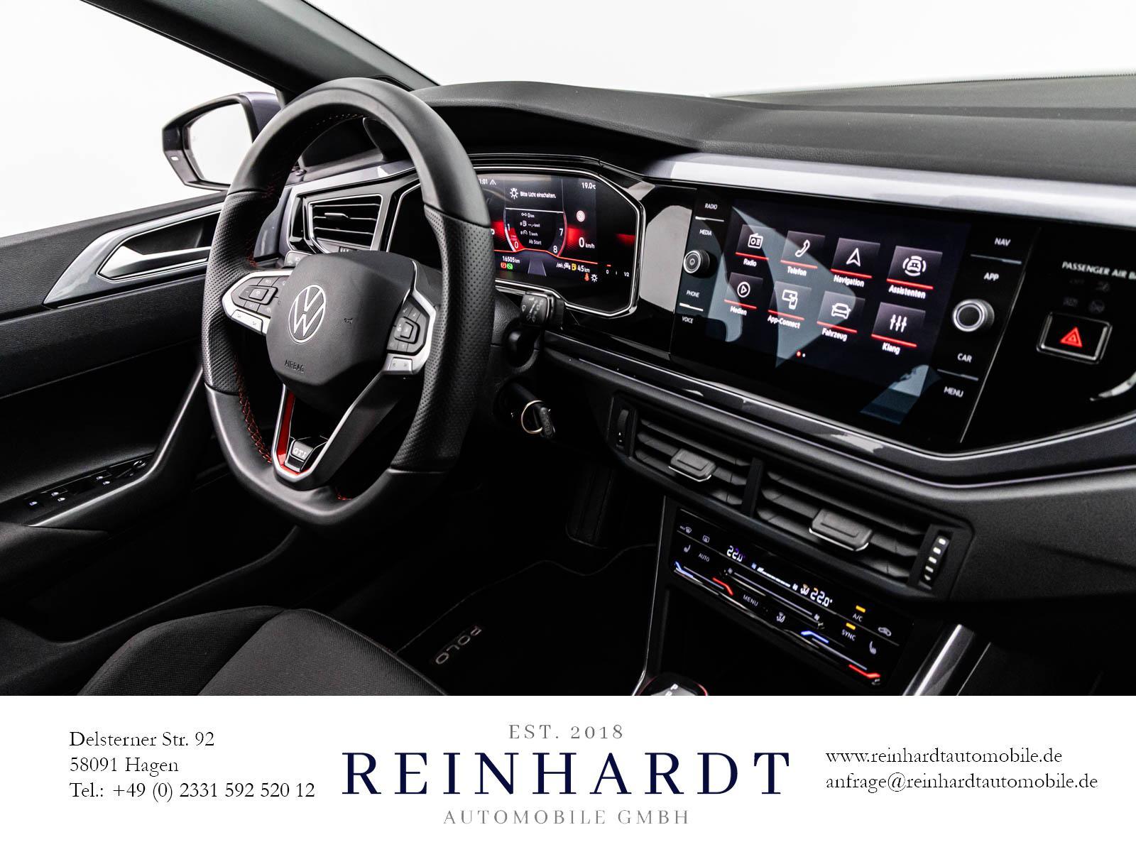 Volkswagen Polo GTI IQ-LIGHT/ACC/CARPLAY/SIDE/PARK-ASSIST, миниатюра 18