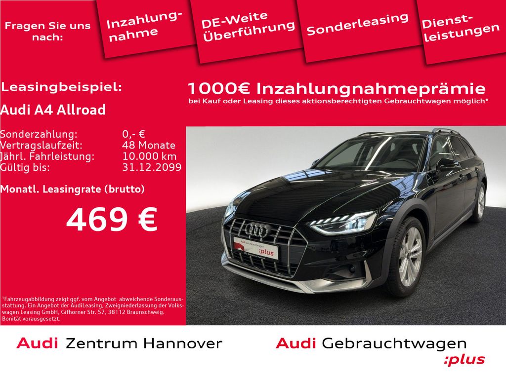 Audi A4 allroad quattro 40 TDI AHK LED Kamera Teilled