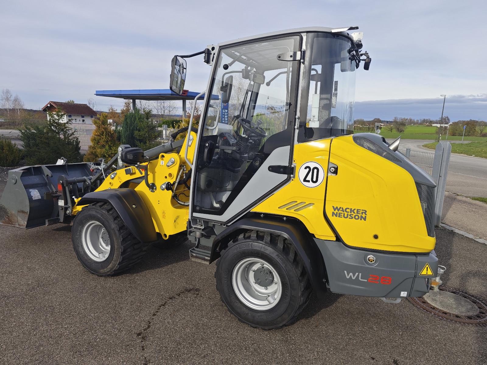 Wacker WL 28 Kabine oder Klappdach neues Modell