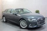 Audi A6 Avant 45 TDI Quattro AHK CAM PANO LED B&O - mit Diesel-Antrieb: Grau, Vollleder, Panorama-Dach, Kombi