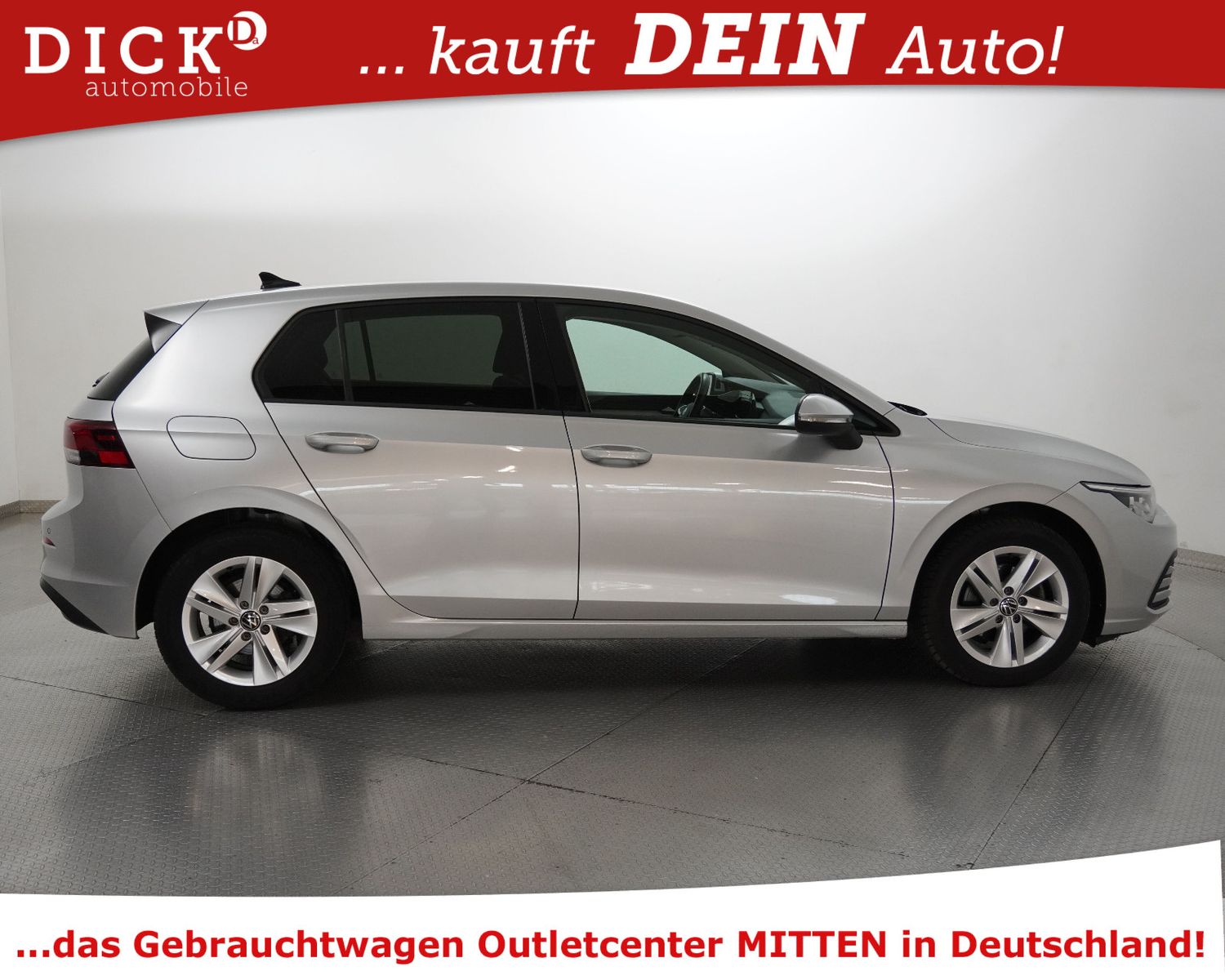 Fahrzeugabbildung Volkswagen Golf VIII 2.0d Life VIRTU+NAVI+LED+ACC+SHZ+SPUR+