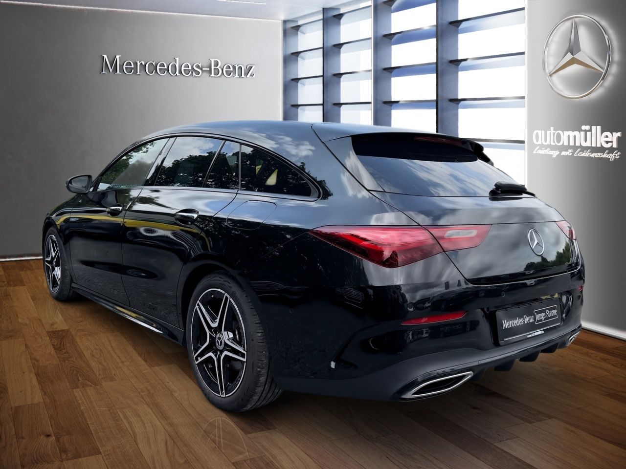 Fahrzeugabbildung Mercedes-Benz CLA 180 d SB AMG+NIGHT+AHK+LENKRADHEIZ+LED+