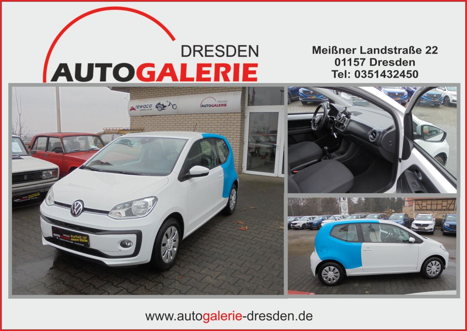 Volkswagen up! Basis 48KW,PDC,RFK,DAB+,Klima,NSW,el.Außensp