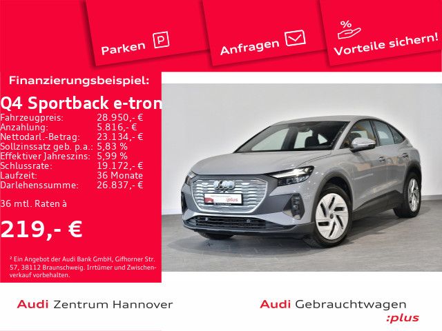 Audi Q4 Sportback e-tron 35 SONOS Kamera virtual ACC