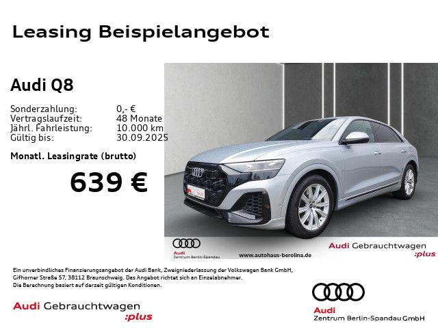 Audi Q8 55 TFSI e qu. tiptronic *MATRIX*AHK*HuD*360°*