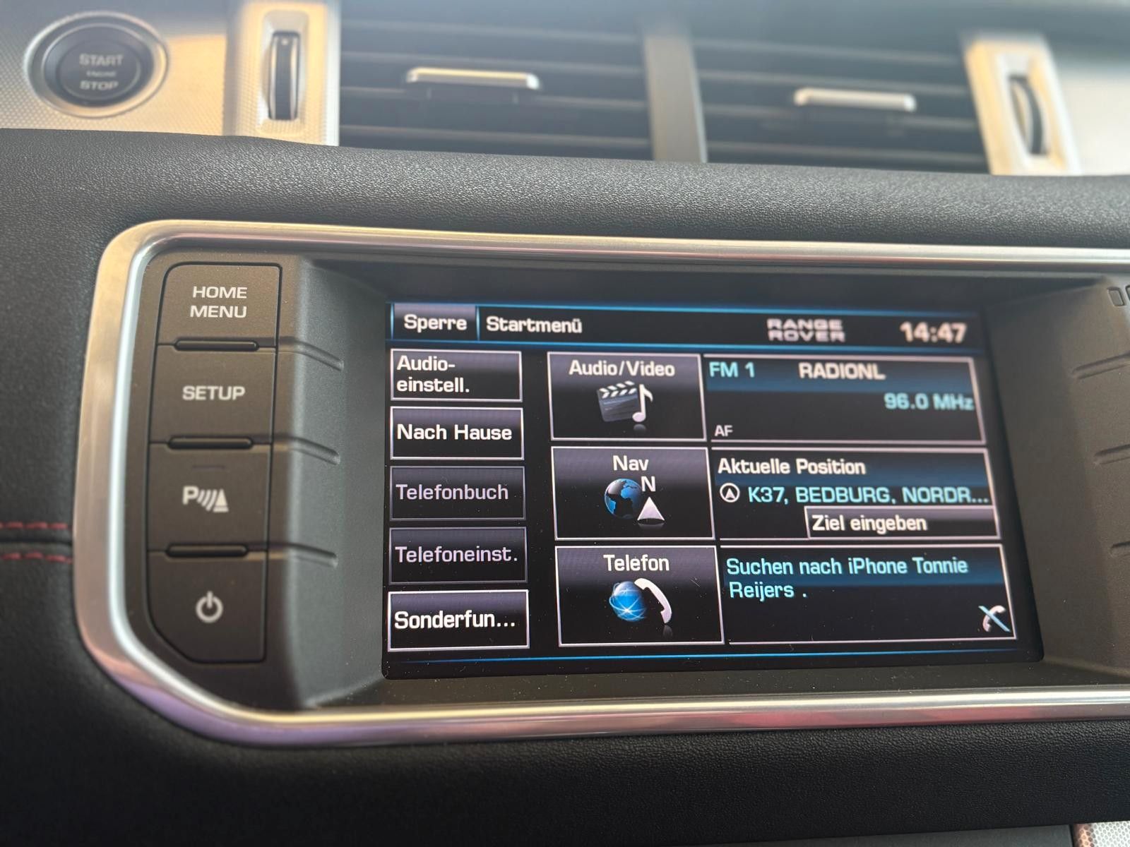 Fahrzeugabbildung Land Rover Range Rover Evoque Prestige. leder.Original 30TK