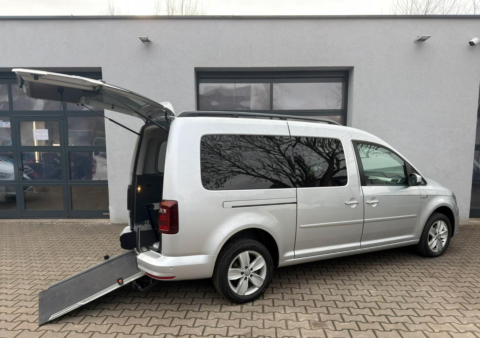Volkswagen Caddy Maxi PDC Behindertengerecht 5+Rollstuhl