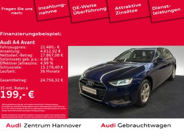 Audi Leasingangebot: Audi A4 Avant 30 TDI Navi DAB SHZ