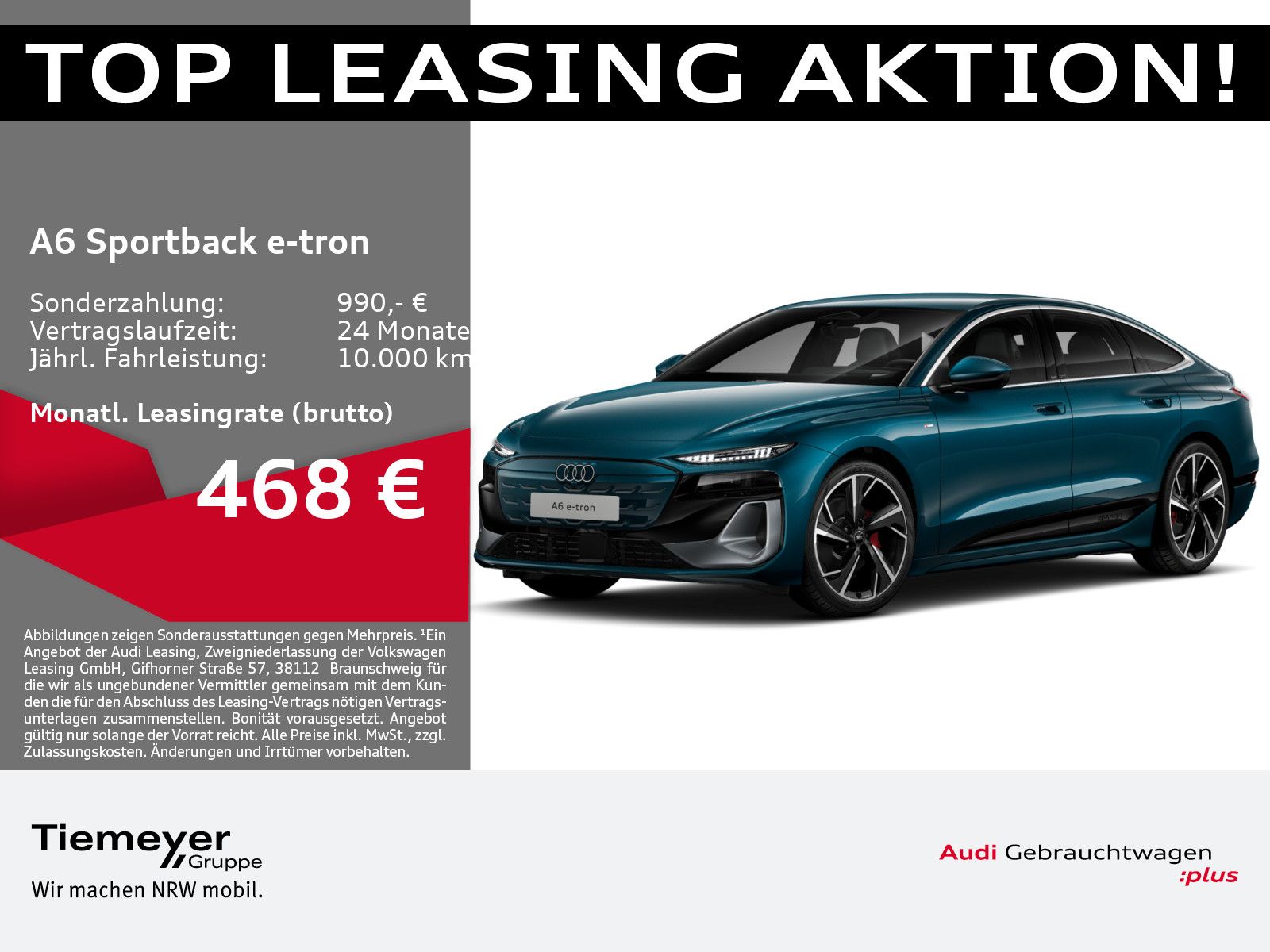 Audi A6 e-tron Sportback S LINE LM21 BF-DISPLAY AHK e